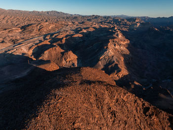 Aerial view of landscape