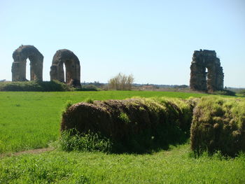 Castle against clear sky