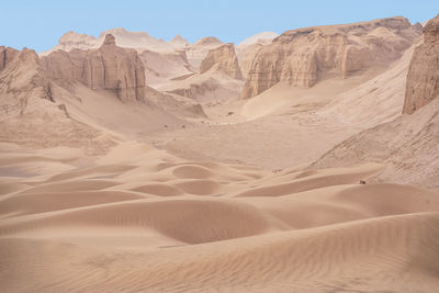Scenic view of desert