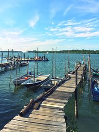 Pier at harbor