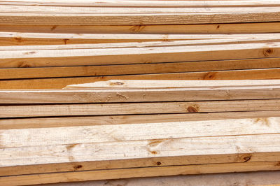 Full frame shot of wooden planks