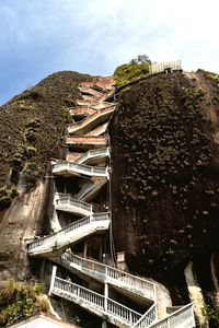 Low angle view of historical building against sky