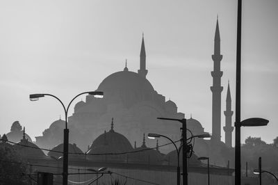 View of mosque against sky