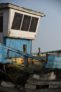 Low angle view of built structure