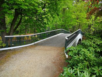 Bridge at palace gardens in apeldoorn