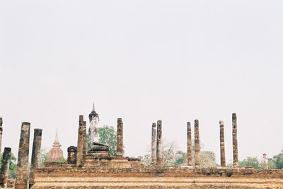 Panoramic view of buildings against sky