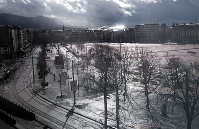 Panoramic view of city