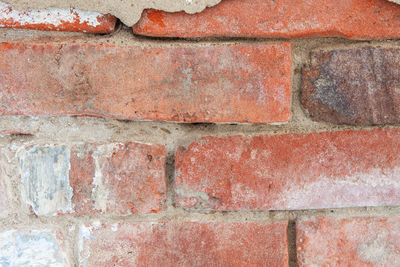 Full frame shot of brick wall