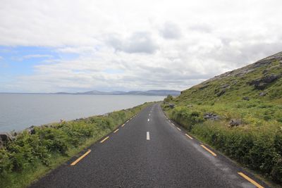 Empty road ahead