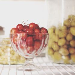 Close-up of red fruit