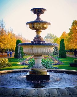 Fountain in park