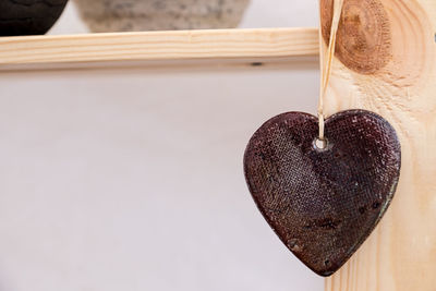 Close-up of heart shape
