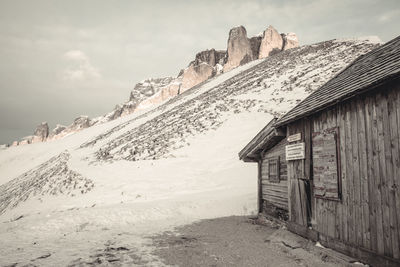 Snow covered landscape