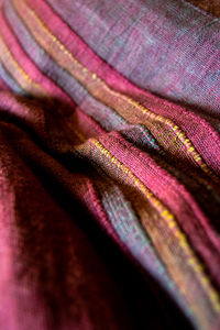 Full frame shot of multi colored fabric