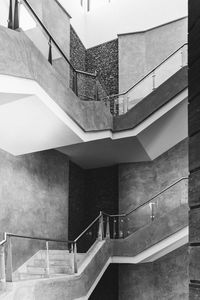 Stairs in modern building