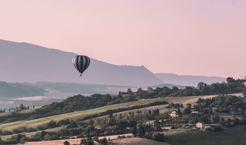 Hot air ballon in todi 