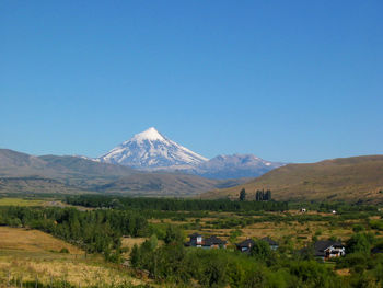 Scenic view of mountains