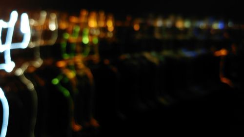 Close-up of illuminated candles