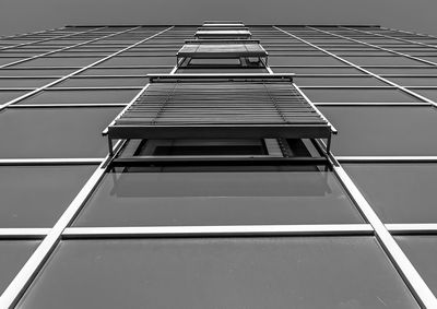 Low angle view of modern building