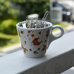 Close-up of drink on table