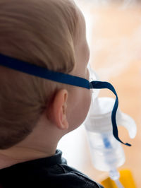 Close-up portrait of a boy
