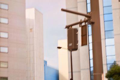 Close-up of building against sky