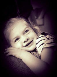 Portrait of a smiling girl