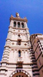 Low angle view of clock tower