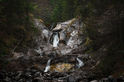 Waterfall in forest