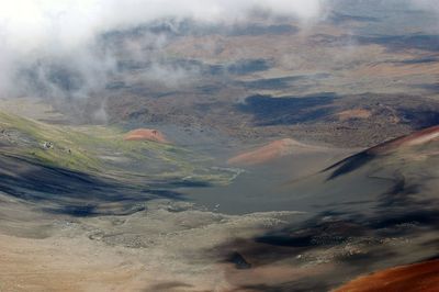 Aerial view of landscape