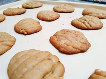 Close-up of cookies