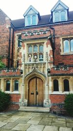 Facade of building