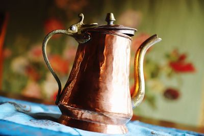 Close-up of drink on table