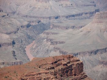 High angle view of landscape