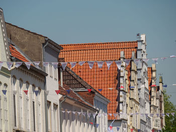 The old city of friedrichstadt in germany