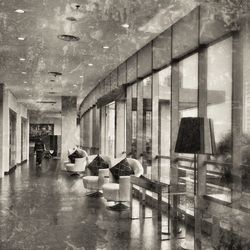 Interior of building