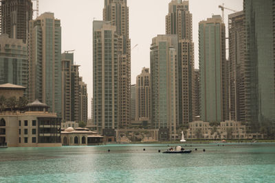 View of buildings in city