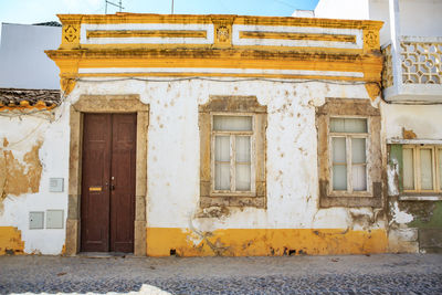 Exterior of old building