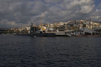 View of city at waterfront