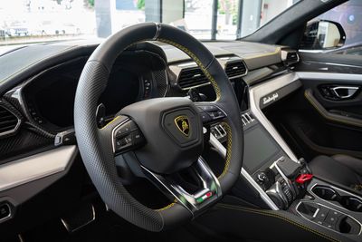 Close-up of vintage car