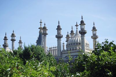 Low angle view of a temple