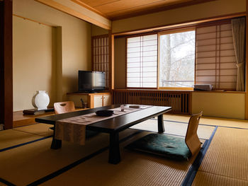 Tatami room at the hotel