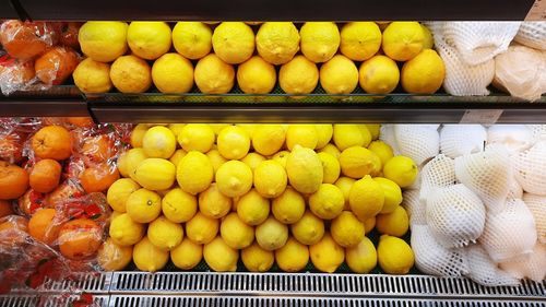 Fruits for sale at market stall