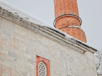 Low angle view of old building