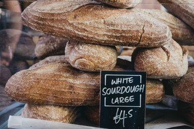 Close-up of food for sale