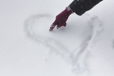 Close-up of snow