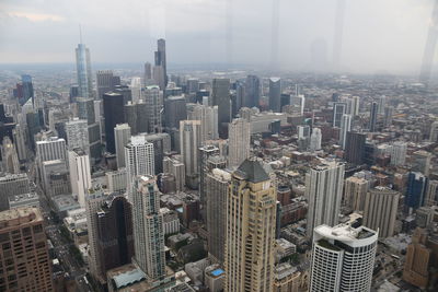 Aerial view of cityscape