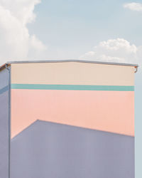 Low angle view of building against sky