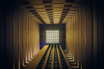 Corridor of building