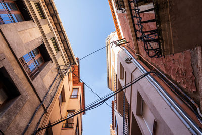 Low angle view of building against sky